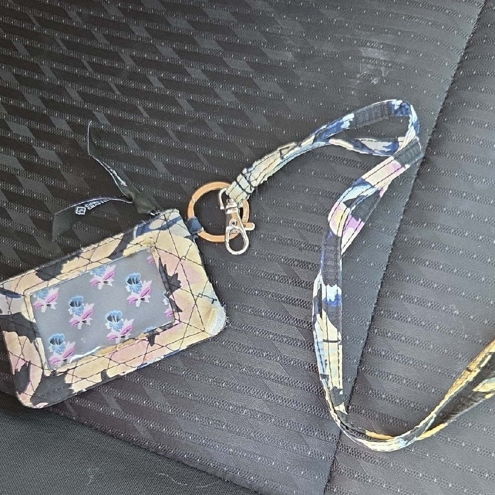 Vera Bradley Lanyard With Id Holder